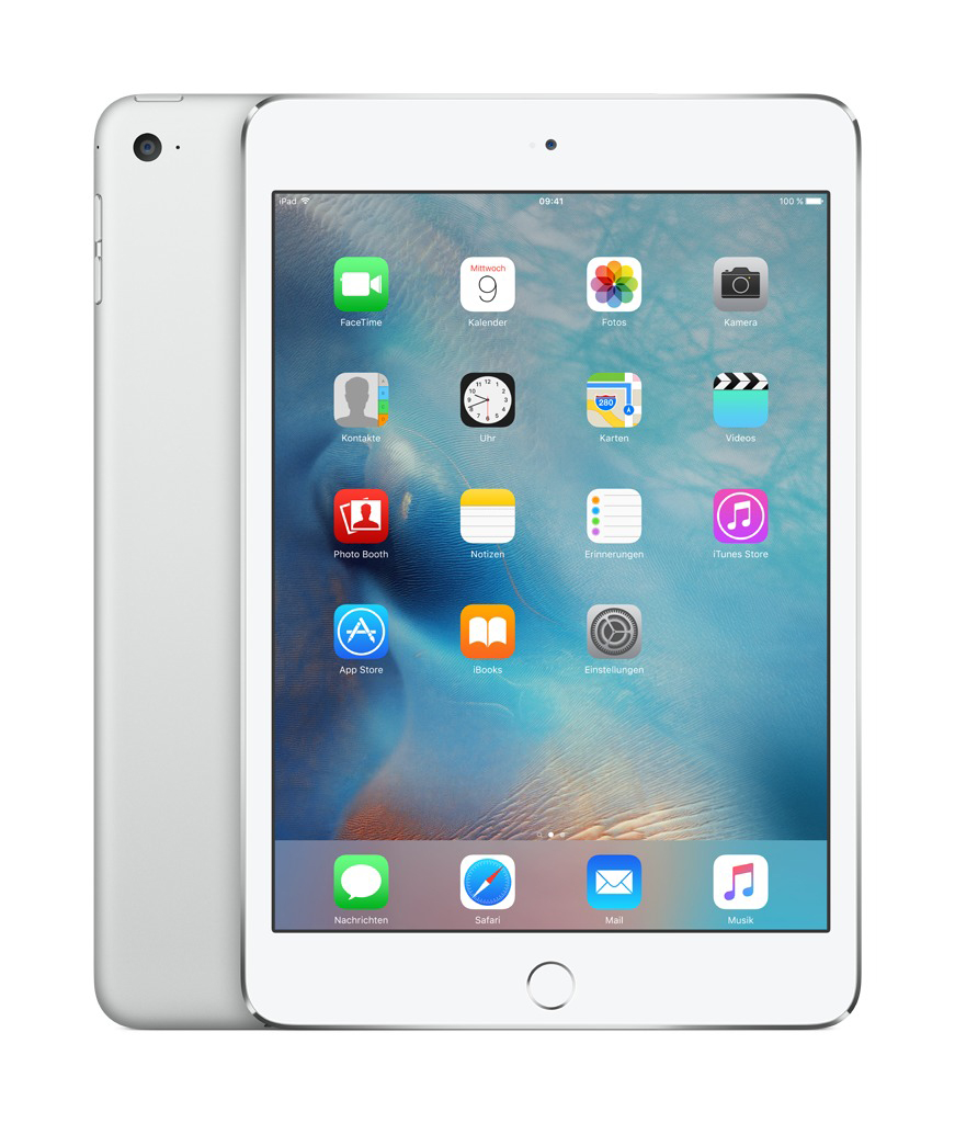 APPLE iPad mini 4 Wi-Fi 128 GB Silber (MK9P2FD/A)