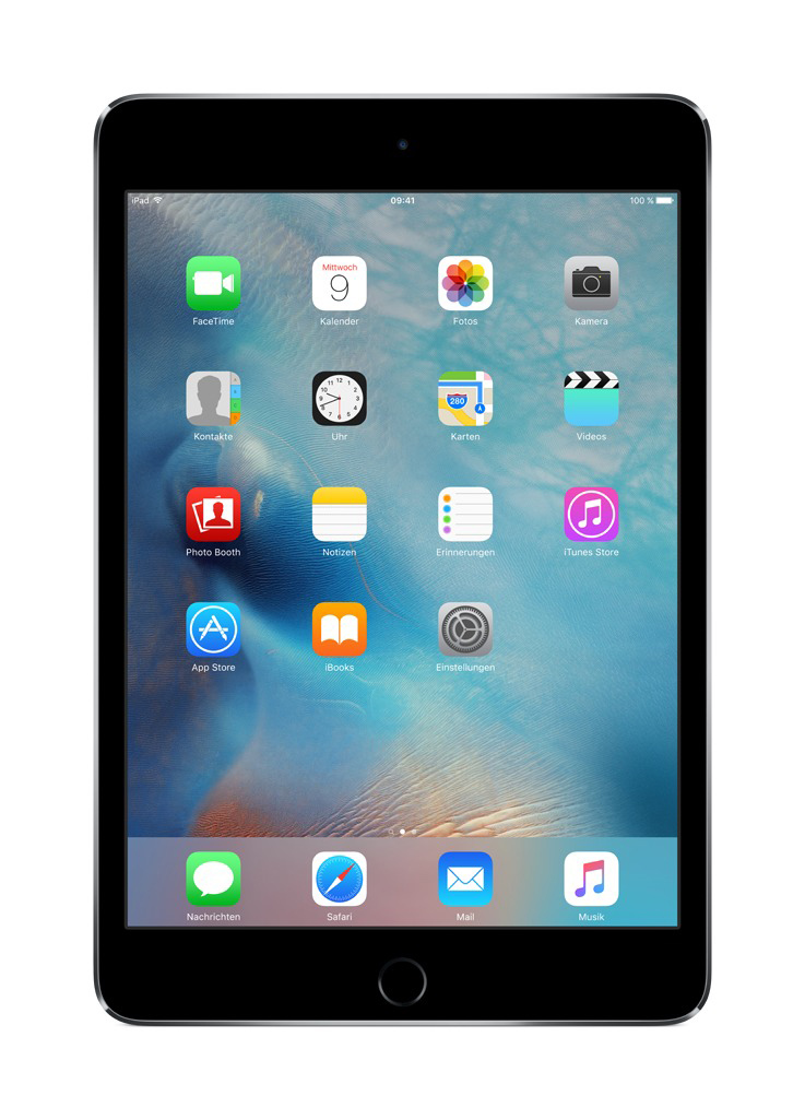 APPLE iPad mini 4 Wi‑Fi + Cellular 128 GB Space Grau (MK762FD/A)