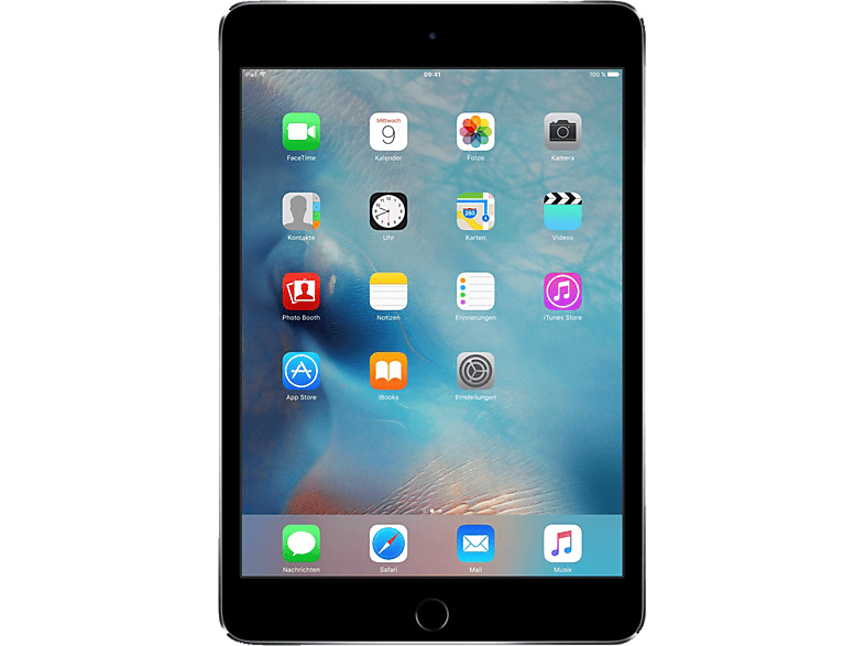APPLE iPad mini 4 WI-FI, Tablet, 128 GB, 7,9 Zoll, Spacegrau