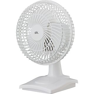 OK OTF 153 W - Ventilateur de table (Blanc)