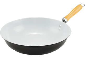 PERFECT HOME 10263 Kerámiabevonatos wok serpenyő, 32 cm
