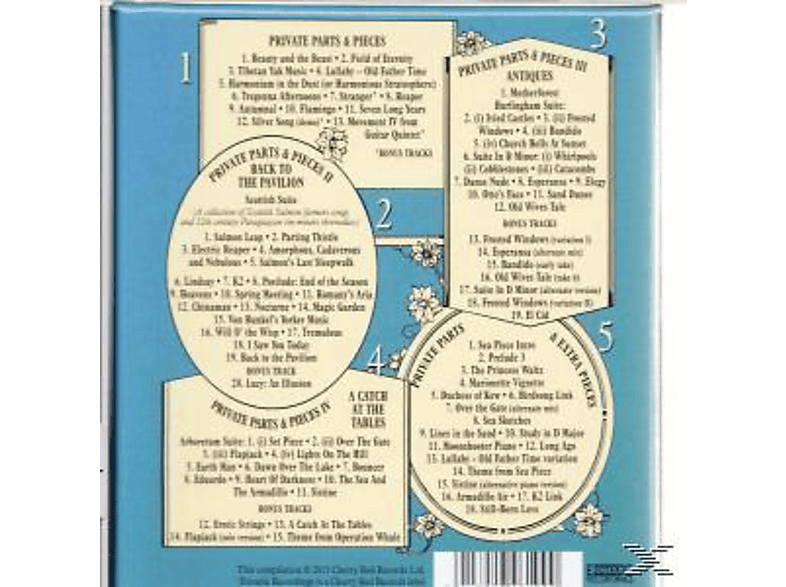 Thumbnail - Anthony Phillips - Private Parts & Pieces I-Iv (CD)