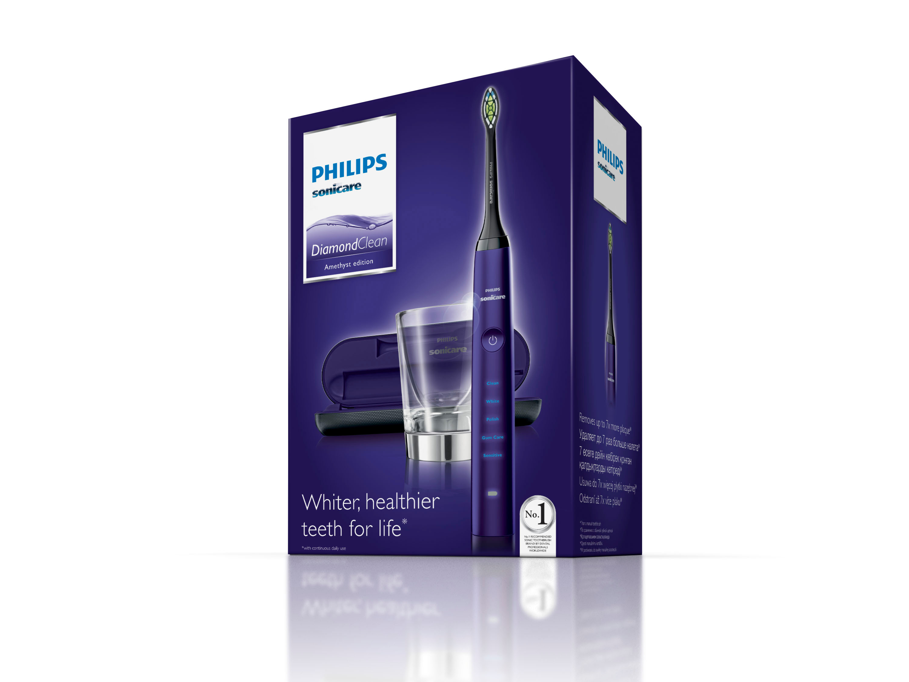PHILIPS HX9372/04 Sonicare Diamond Clean  elektrische Zahnbürste Amethyst