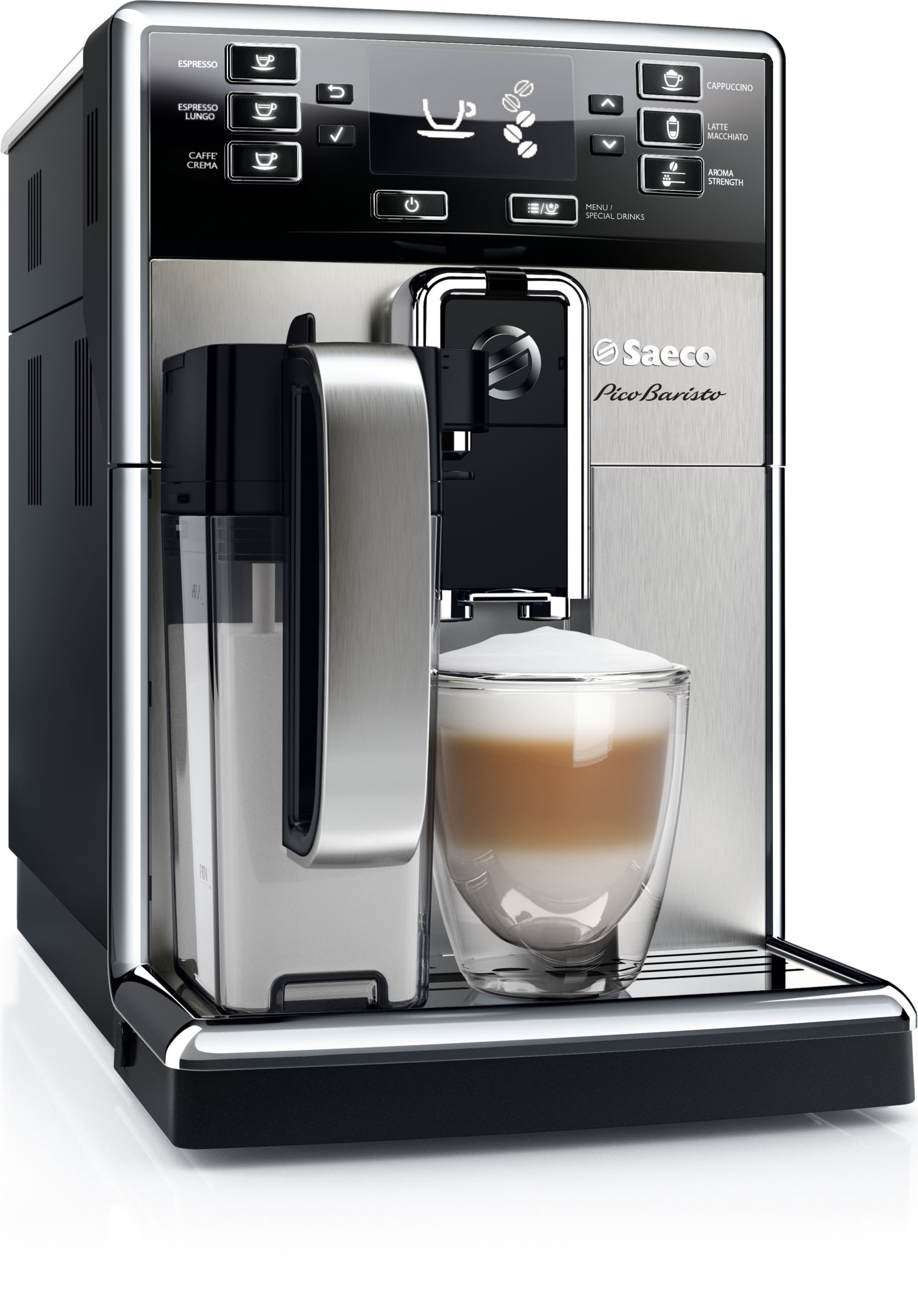 SAECO HD8927/01 PicoBaristo Kaffeevollautomat Silber/Schwarz