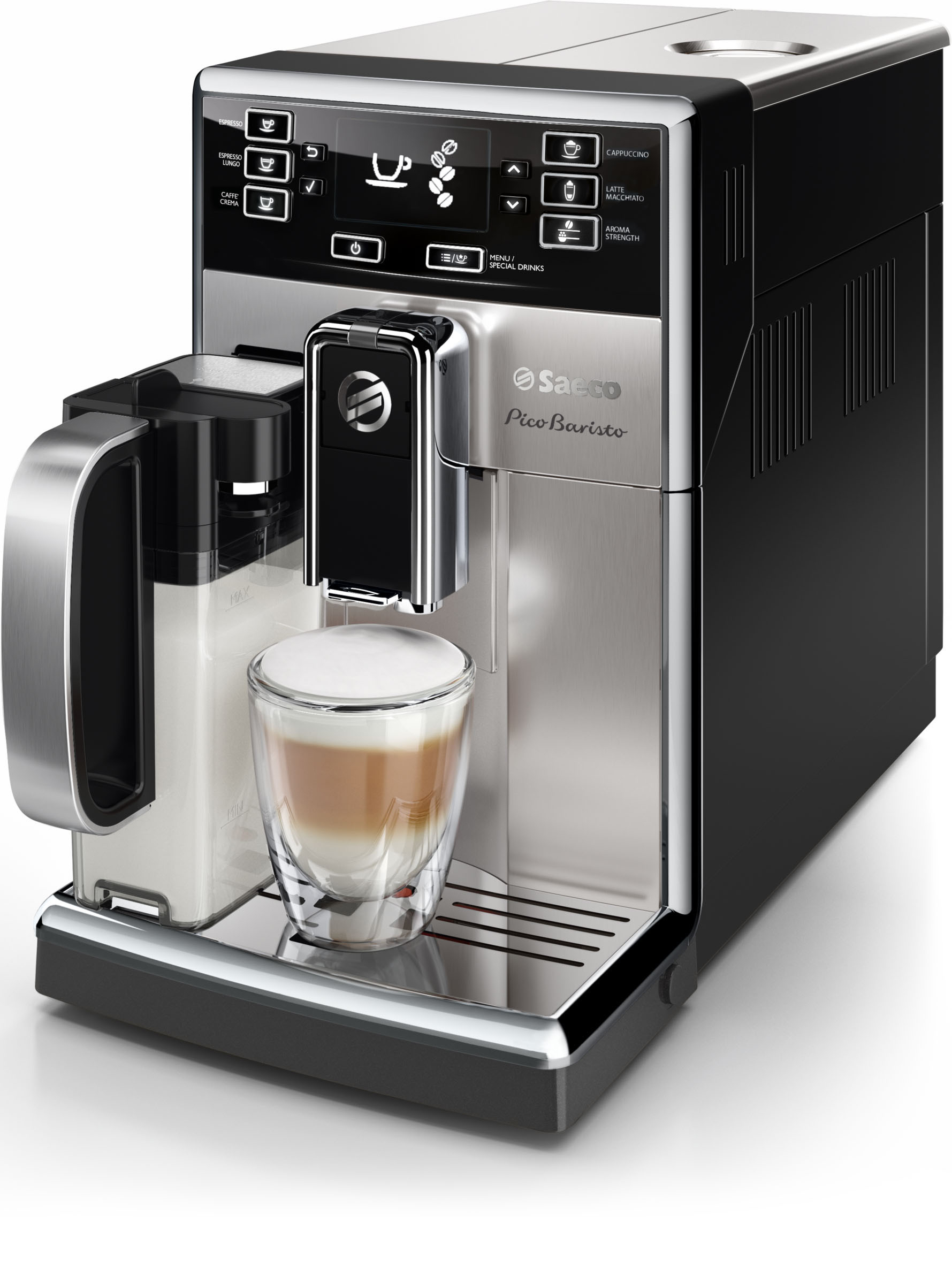 SAECO HD8927/01 PicoBaristo Kaffeevollautomat Silber/Schwarz
