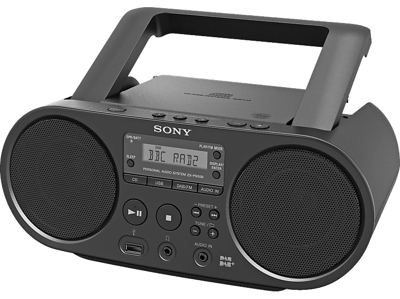 SONY MPE CD-Boombox draagbare radio (ZSPS55B.CED)