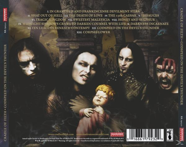 Cradle Of Filth - Godspeed On The Devil's Thunder  - (CD)