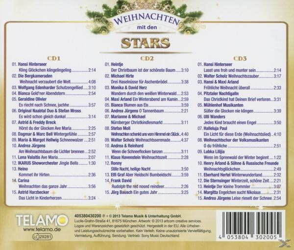 VARIOUS - Weihnachten mit den Stars  - (CD)