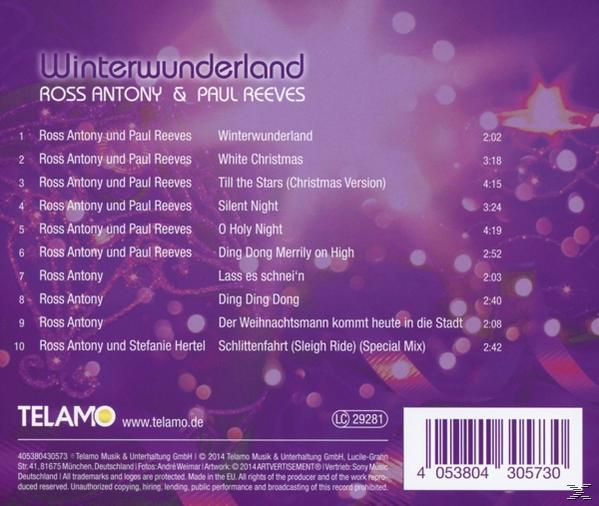 CD-Cover mit Titelliste, lila Hintergrund und Barcode unten.