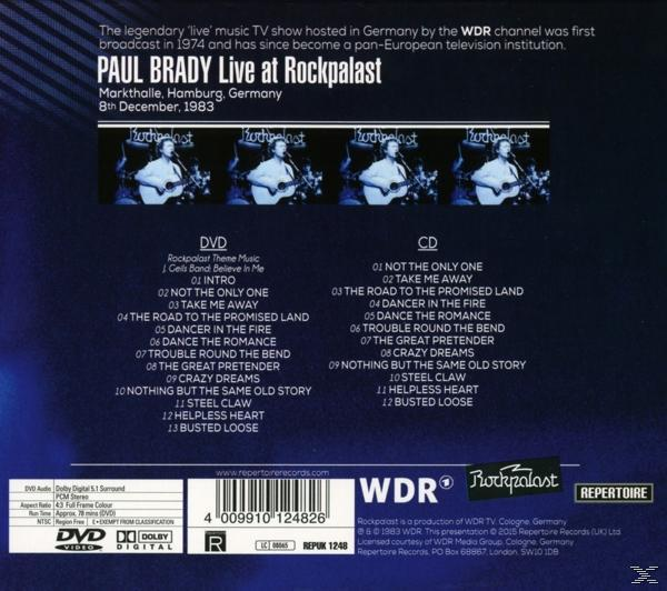 Paul Brady - Live At Rockpalast-1983  - (CD + DVD Audio)