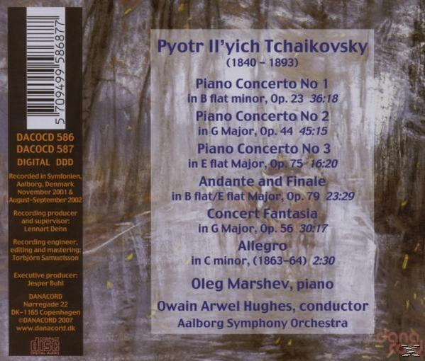 Aalborg Symphony Orch - COMPLETE PIANO CONCERTOS  - (CD)