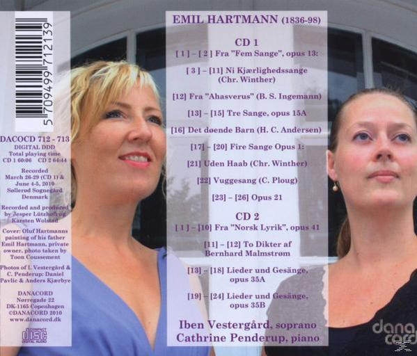 Vestergard,Iben/Penderup,Catherine - Nordische Und Deutsche Lieder  - (CD)