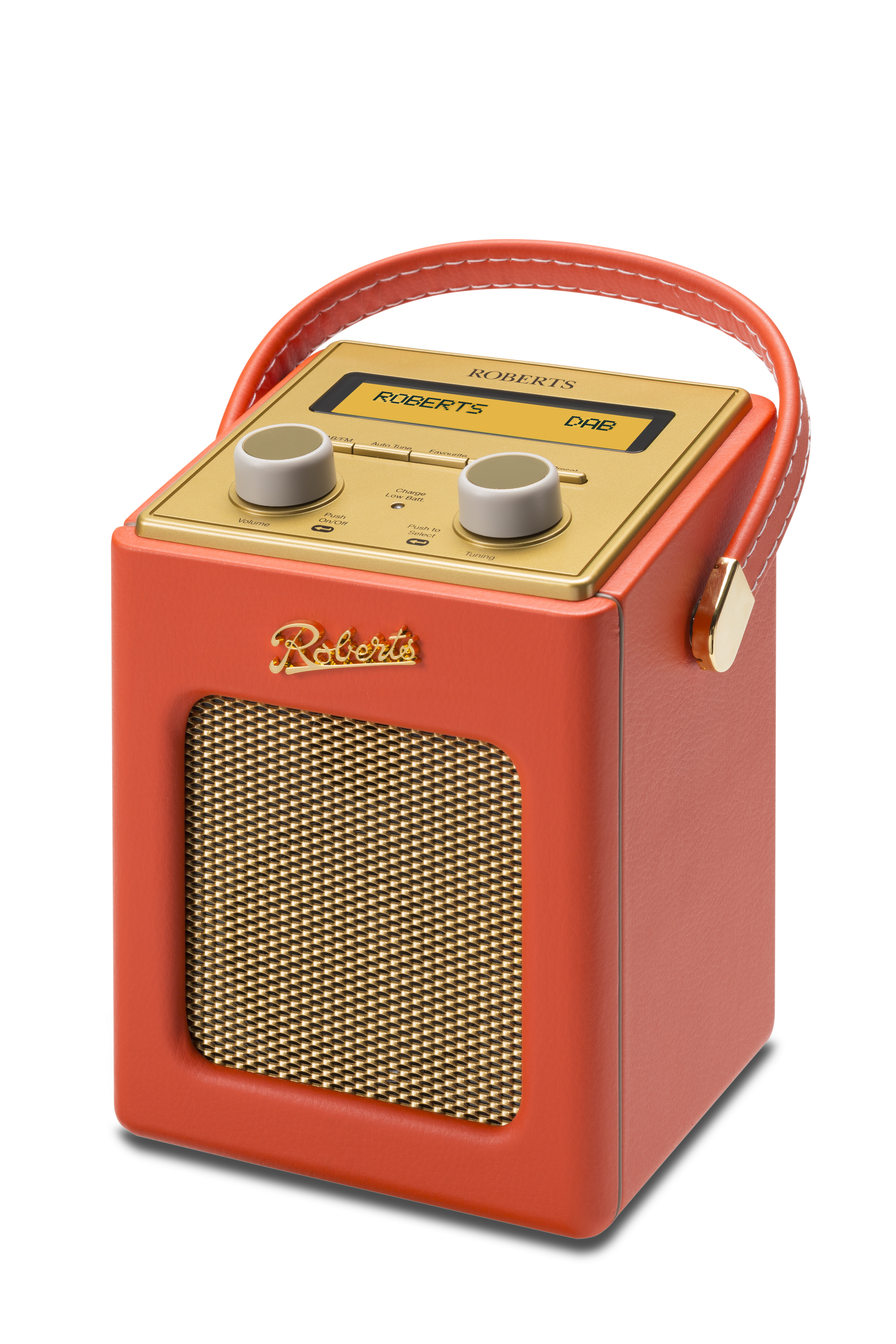ROBERTS Revival Mini Digitalradio, DAB+, DAB, FM, DAB+, DAB, Orange