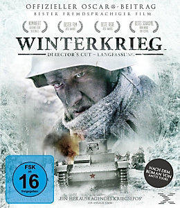 DVD-Cover von 'Winterkrieg'. Zeigt einen Soldaten mit Helm und einen Panzer.
