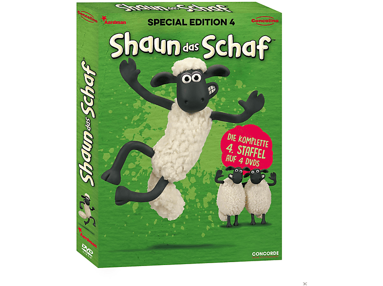 Shaun das Special Schaf DVD 4 Edition 