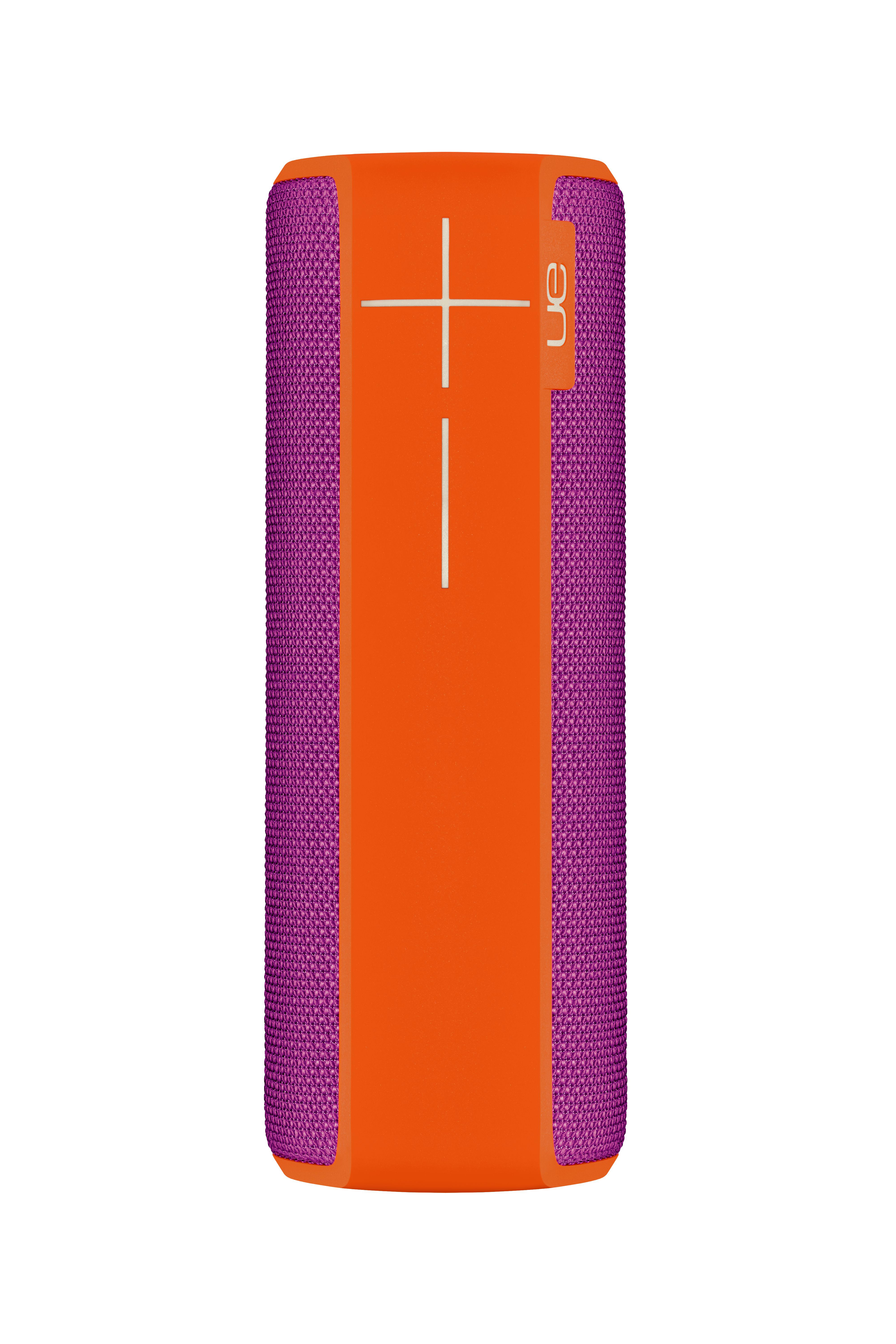 ULTIMATE EARS BOOM 2 Bluetooth Lautsprecher, Orange/Violett, Wasserfest