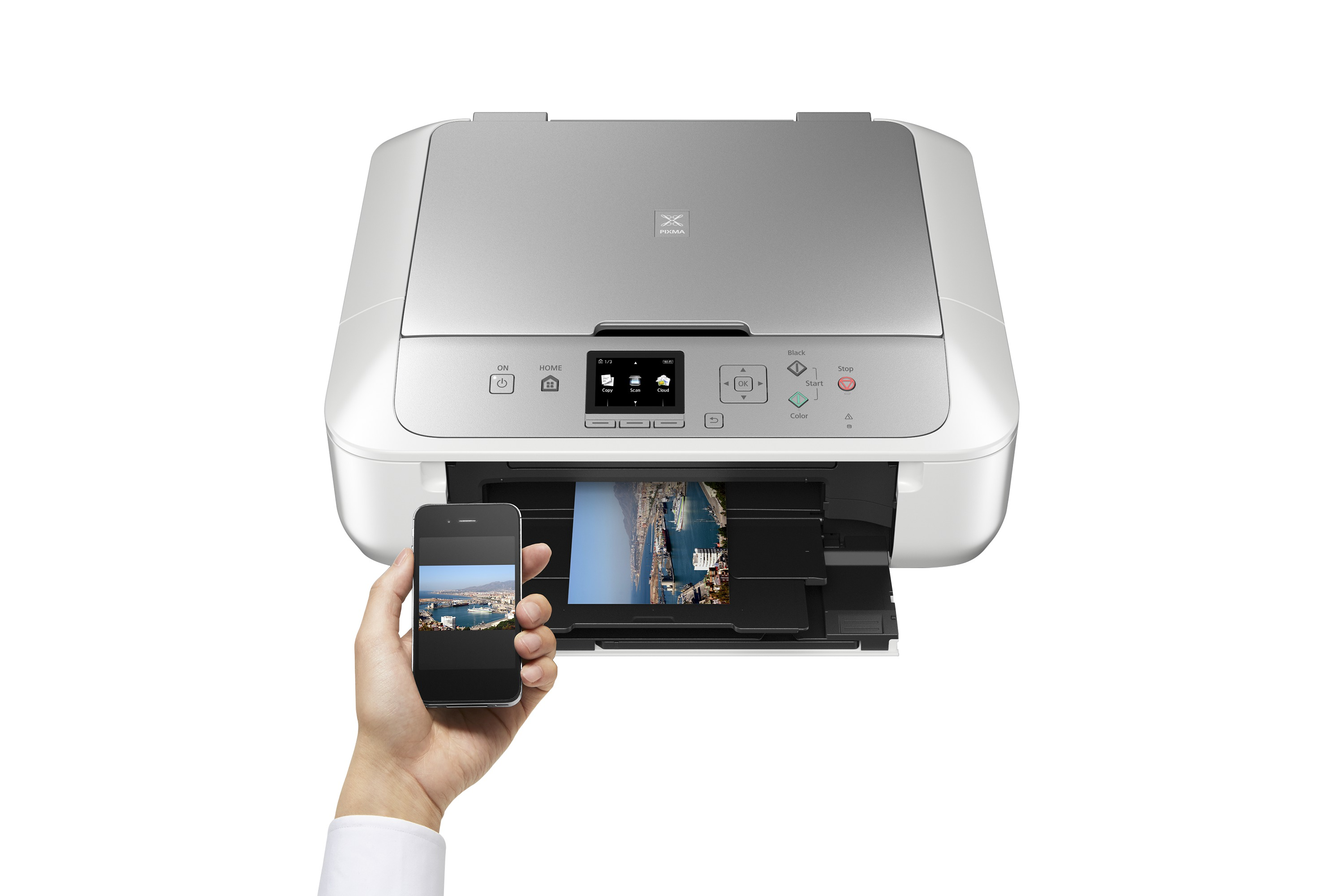 CANON PIXMA MG5753 Tintenstrahl 3-in-1 Tinten-Multifunktionsdrucker WLAN Netzwerkfähig