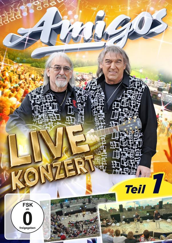 (DVD) Konzert-Teil - - Amigos Live 1 Die