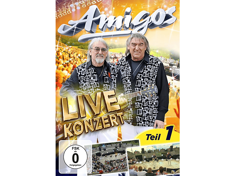 Die Konzert-Teil 1 Amigos (DVD) - Live -