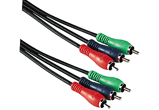 HAMA HM.43421 Komponent 3 RCA Siyah 5m