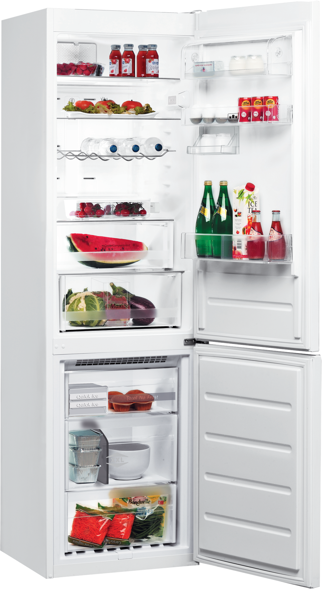 WHIRLPOOL BSNF 8152 W No Frost komniált hűtőszekrény, 10 év kompresszorgarancia
