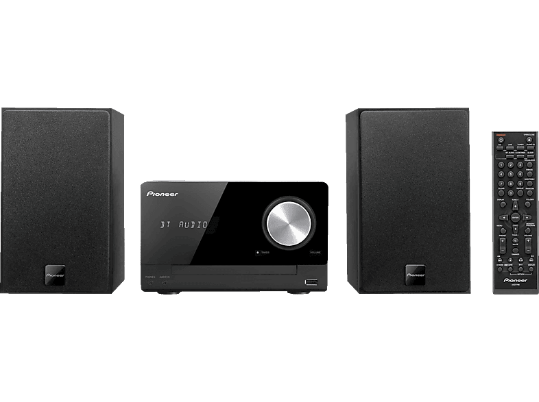 Microcadena | Pioneer X-CM35K Negro Lector CD