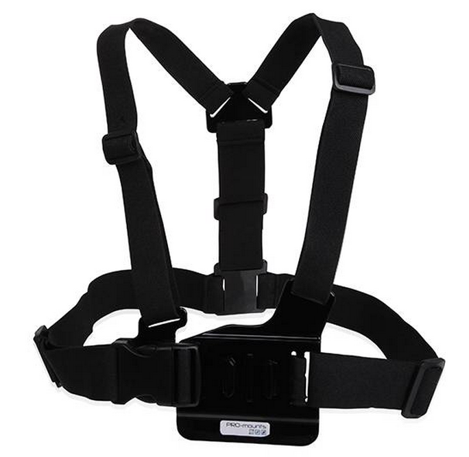 PRO-MOUNTS ChestHarness Mount Harnais de poitrine (PMT2013GP25) Harnais de poitrine