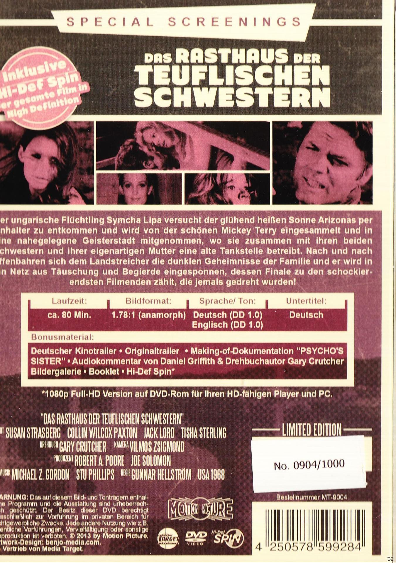 Das Rasthaus der teuflischen Schwestern DVD
