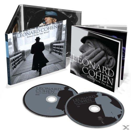 Leonard Cohen Album-Set, mit CD und DVD, Cover zeigt Cohen in Silhouette.