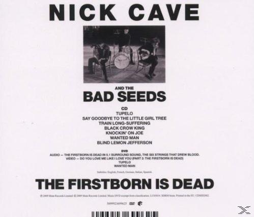 CD-hoes voor Nick Cave and the Bad Seeds met bandleden en titels van nummers.