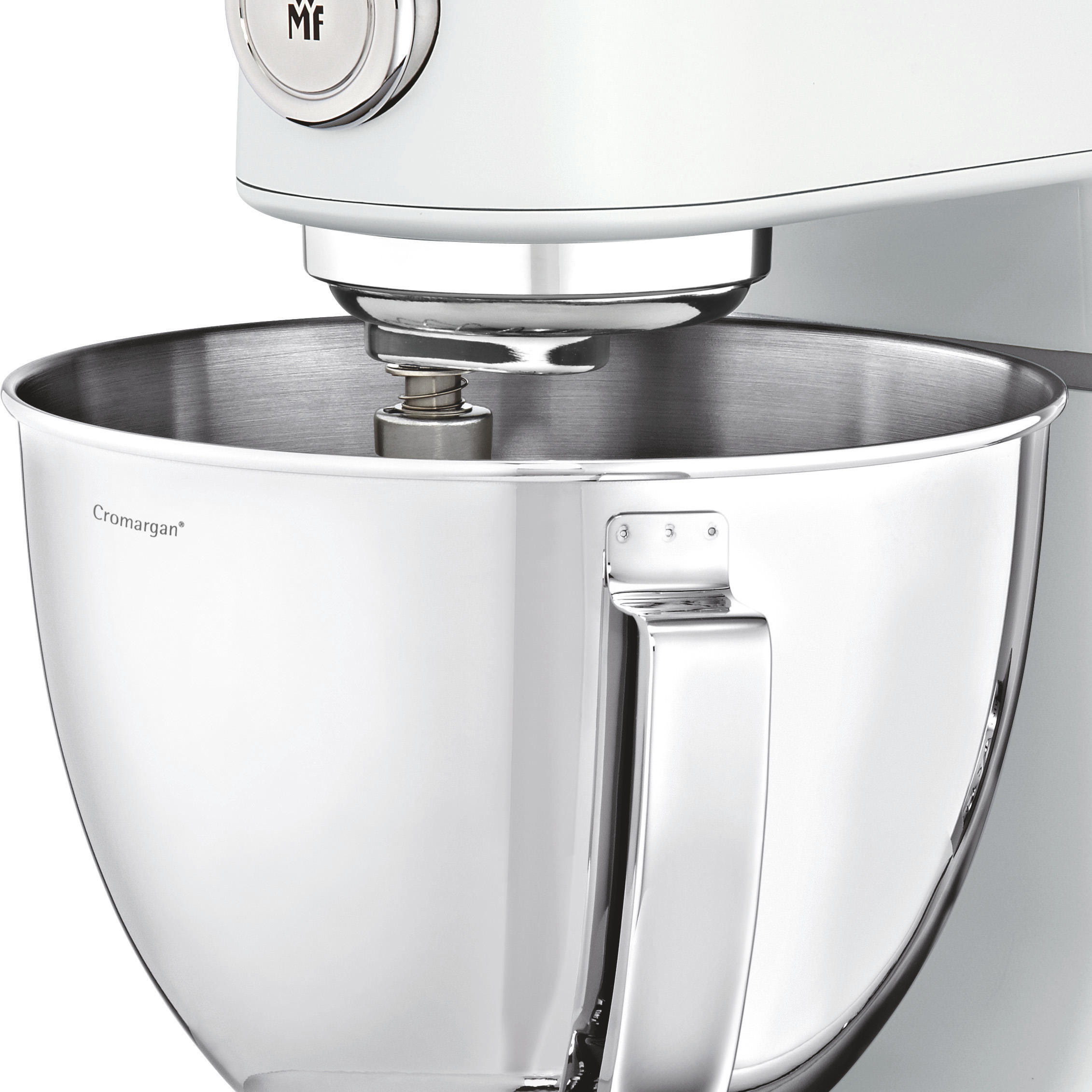 WMF 04.1632.0001 Profi Plus Küchenmaschine Weiß (Rührschüsselkapazität: 5 l, 1000 Watt)