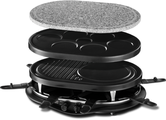 RUSSELL HOBBS Fiesta Multi-Raclette 21000-56 Raclette (in Schwarz, für , )