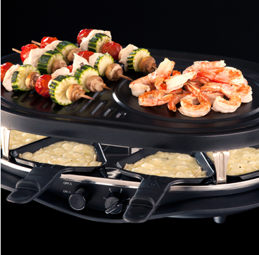 RUSSELL HOBBS Fiesta Multi-Raclette 21000-56 Raclette (in Schwarz, für , )