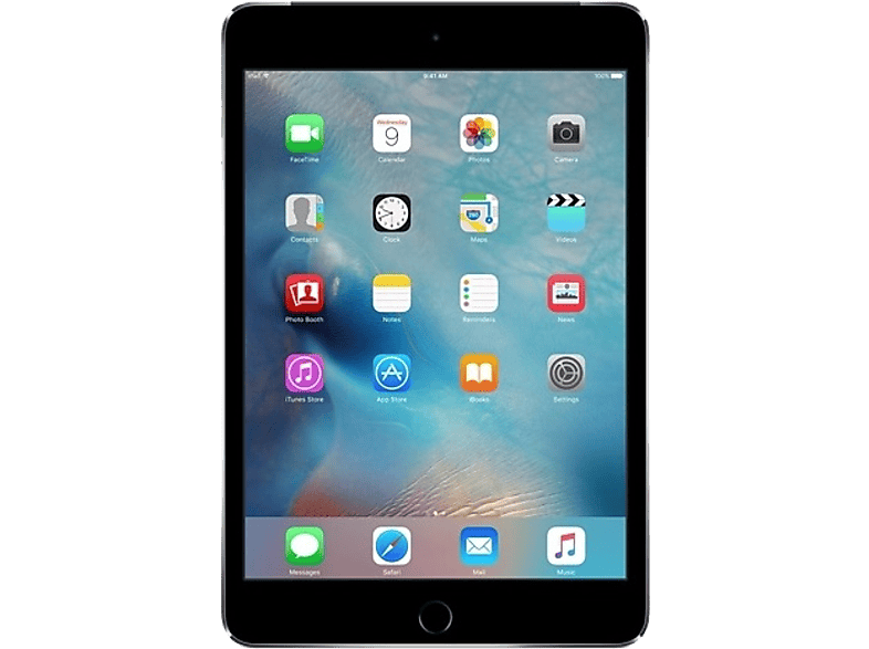 APPLE iPad Mini 4 7.9'' 128 GB Wi-Fi + Cellular Space Gray Edition 2015 (MK762NF/A)