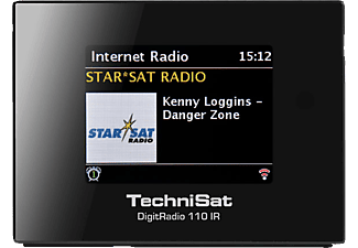 TECHNISAT DIGITRADIO 110 IR Internetradio, Digital, DAB+, DAB, Schwarz