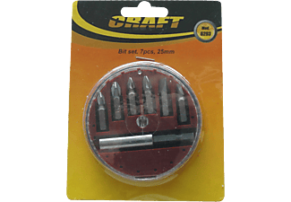 CRAFT 6293 Bit készlet 7 db-os 25mm