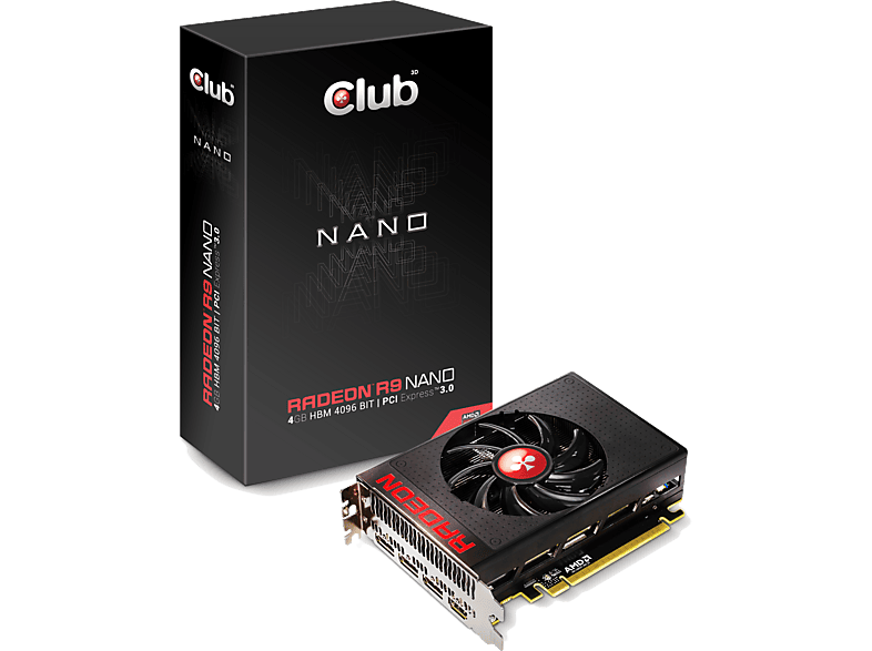 CLUB-3D Radeon™ R9 Nano (CGAX-R9N8) | MediaMarkt