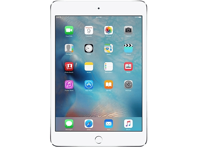 APPLE iPad Mini 4 7.9'' 128 GB Wi-Fi Silver Edition 2015 (MK9P2NF/A)