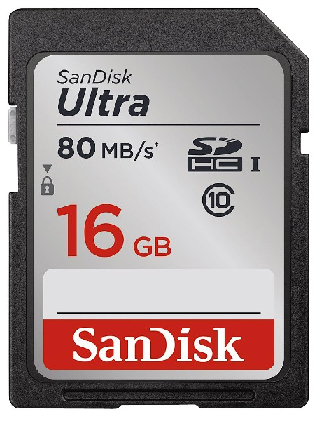 SANDISK 16Gb 80/Mb Ultra SD Class10 Hafıza Kartı