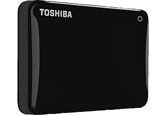 TOSHIBA Canvio Connect II, 3 To, noir - Disque dur (HDD, 3 TB, Noir)