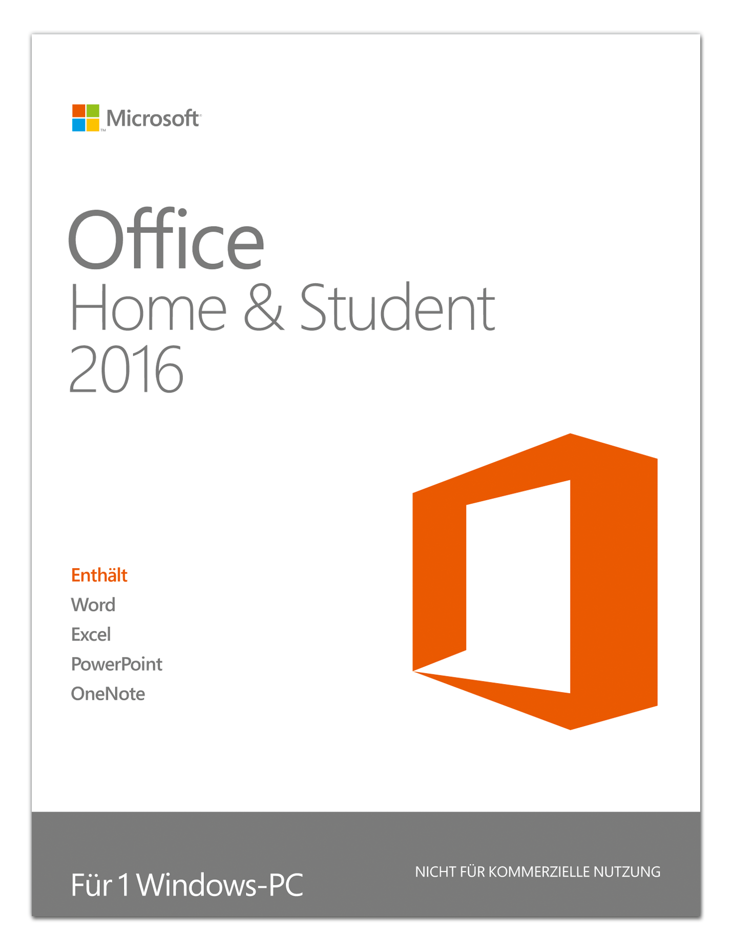Microsoft Office Home and Student 2016 (Code in a Box) - [PC]