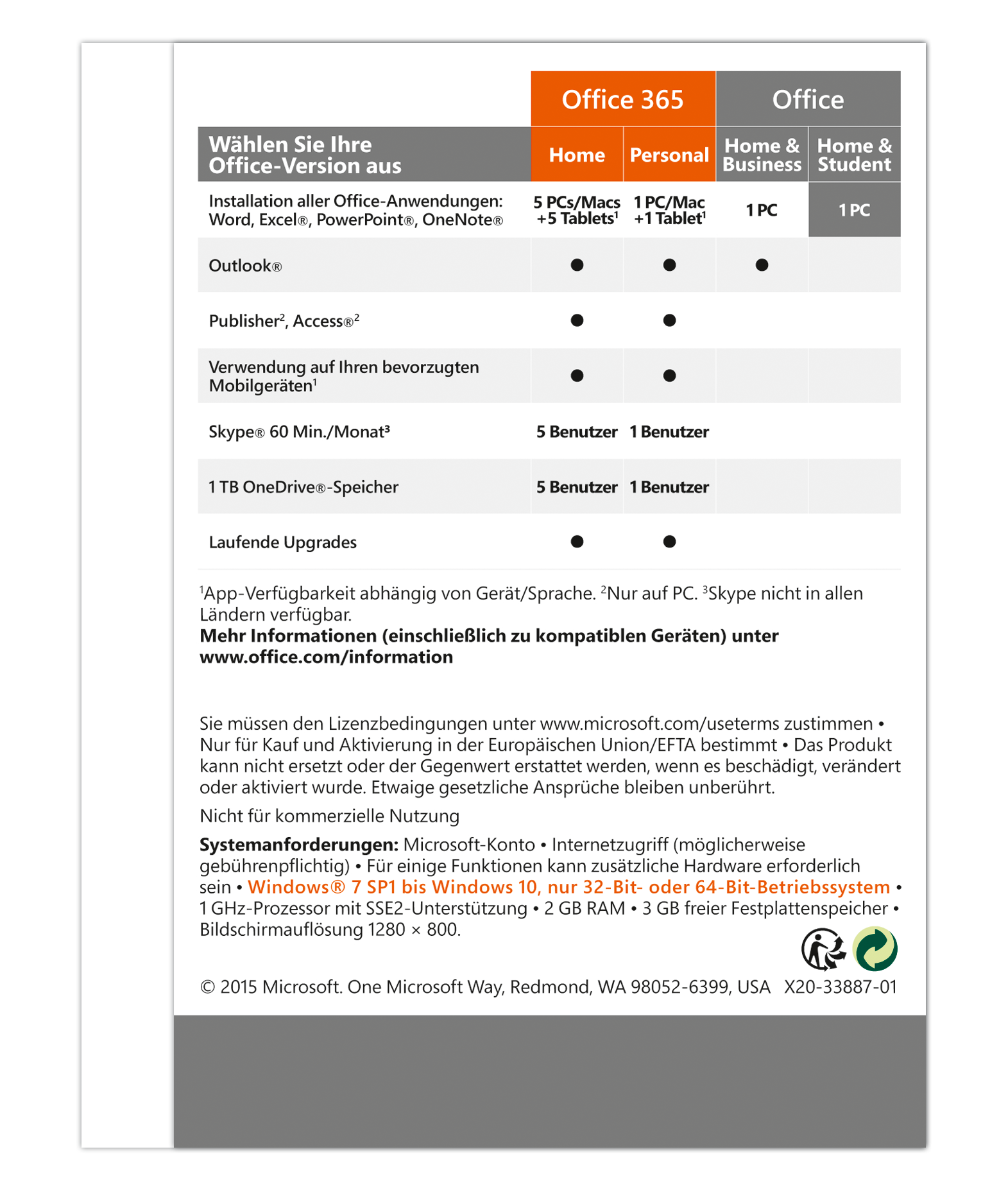 Microsoft Office Home and Student 2016 (Code in a Box) - [PC]