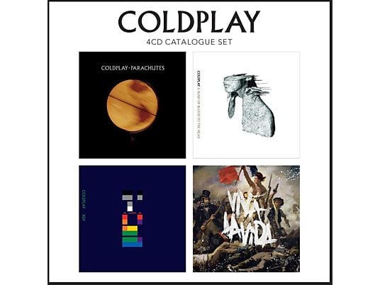 Coldplay - 4 CD Catalogue Set CD