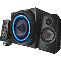 TRUST Trust GXT 628 2.1 Gaming Lautsprecher Set mit LED Beleuchtung Lautsprecher