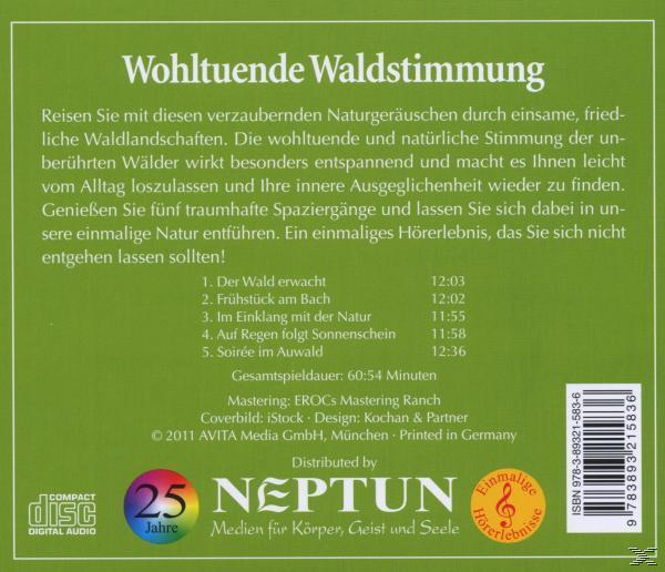 Naturgeräusche - Wohltuende Waldstimmung  - (CD)