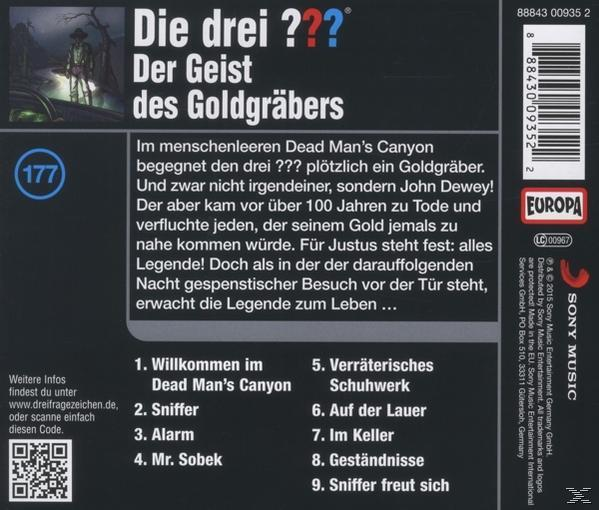 ??? - Goldgräbers Geist (CD) Die 177: Der drei des