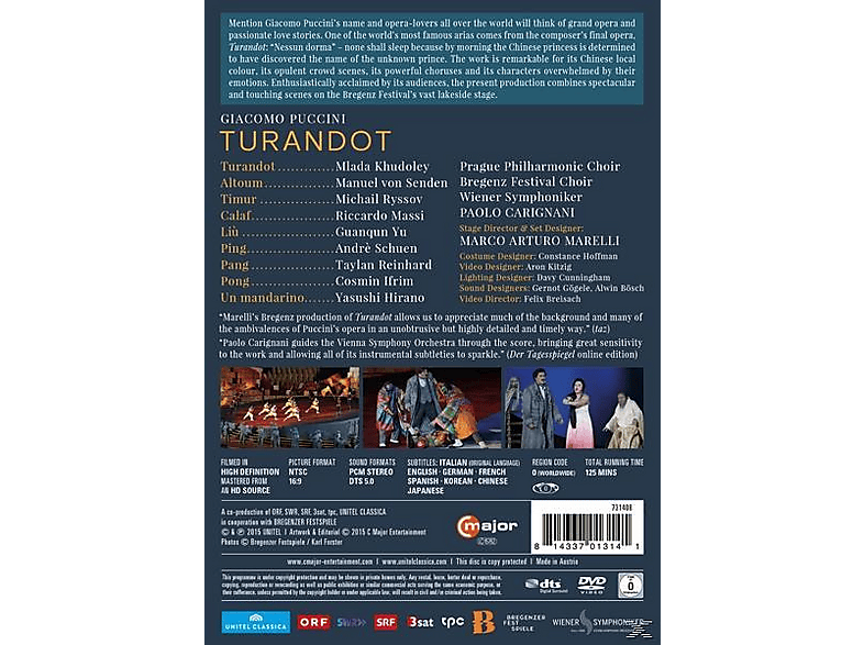 Thumbnail - VARIOUS, Wiener Symphoniker - Turandot (DVD)