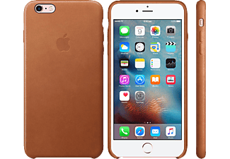 APPLE iPhone 6s Plus Leder Case, Backcover, Apple, iPhone 6s Plus, Braun