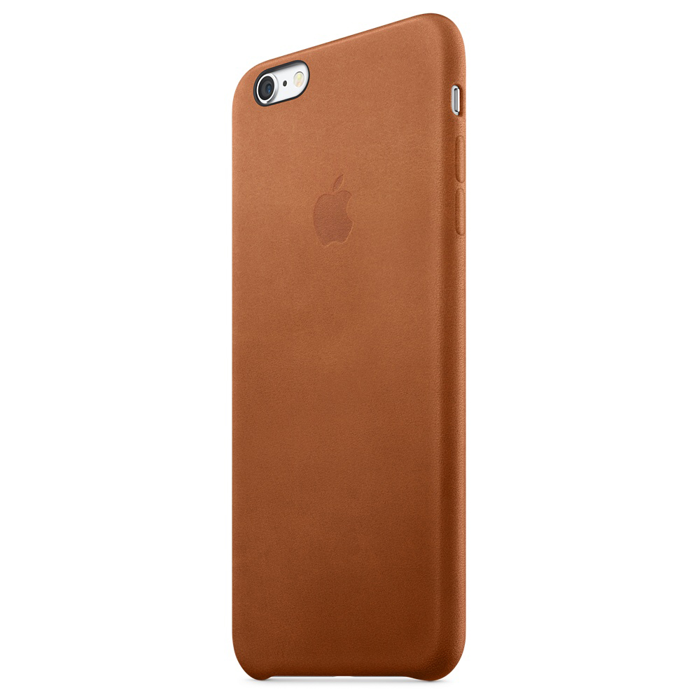 APPLE iPhone 6s Plus Leder Case, Backcover, Apple, iPhone 6s Plus, Braun