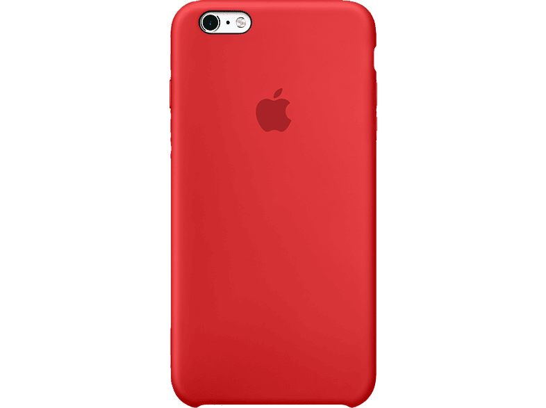APPLE Silikon Plus, Case, Backcover, 6s Apple, Rot Plus 6s iPhone iPhone